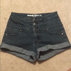 Mission Supply Co high wasted jean shorts